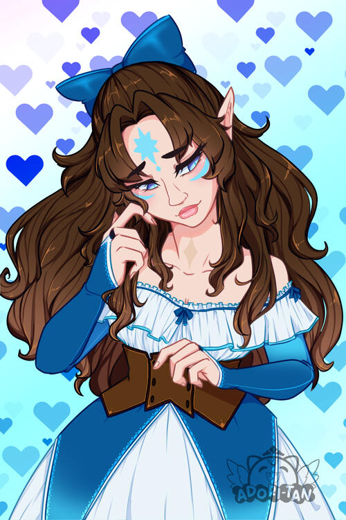 Original Character Illustration - 2024 personal work