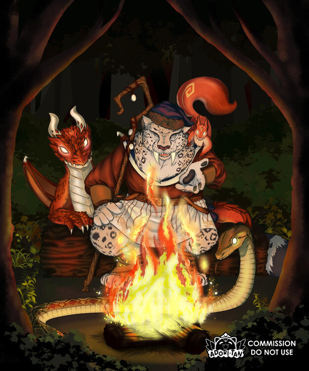 D&amp;D Character Illustration - 2025 Commission