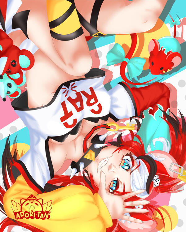 Vtuber Illustration - 2021 personal work