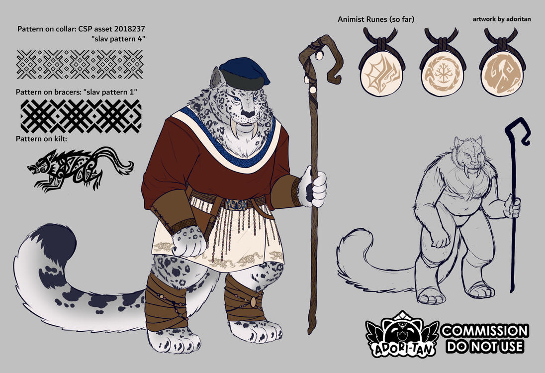 D&D Character Design - 2025 commission D&D Character Design - 2025 commission