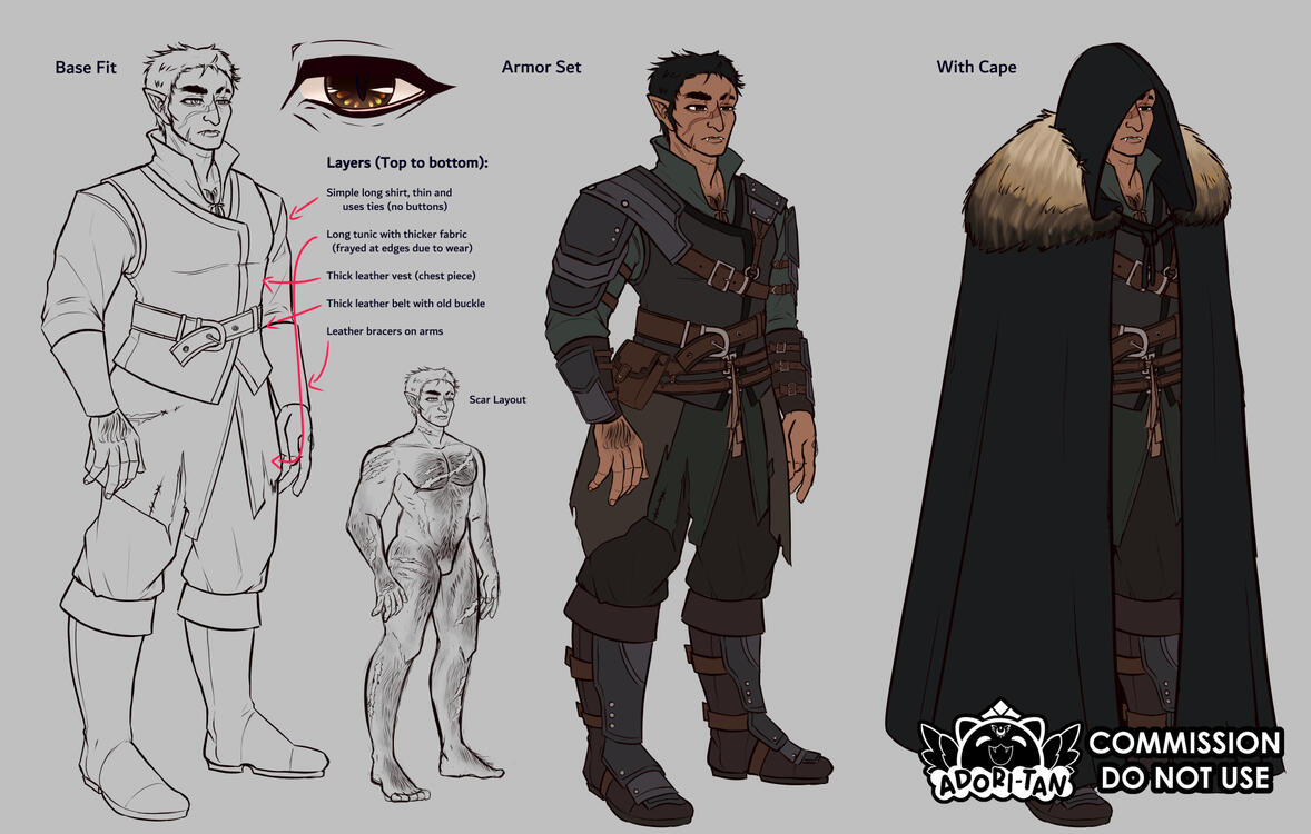 D&amp;D Character Design - 2025 commission
