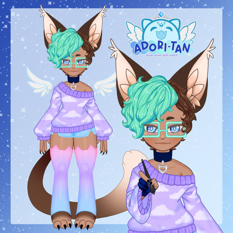 Vtuber Model Art - 2024 personal project