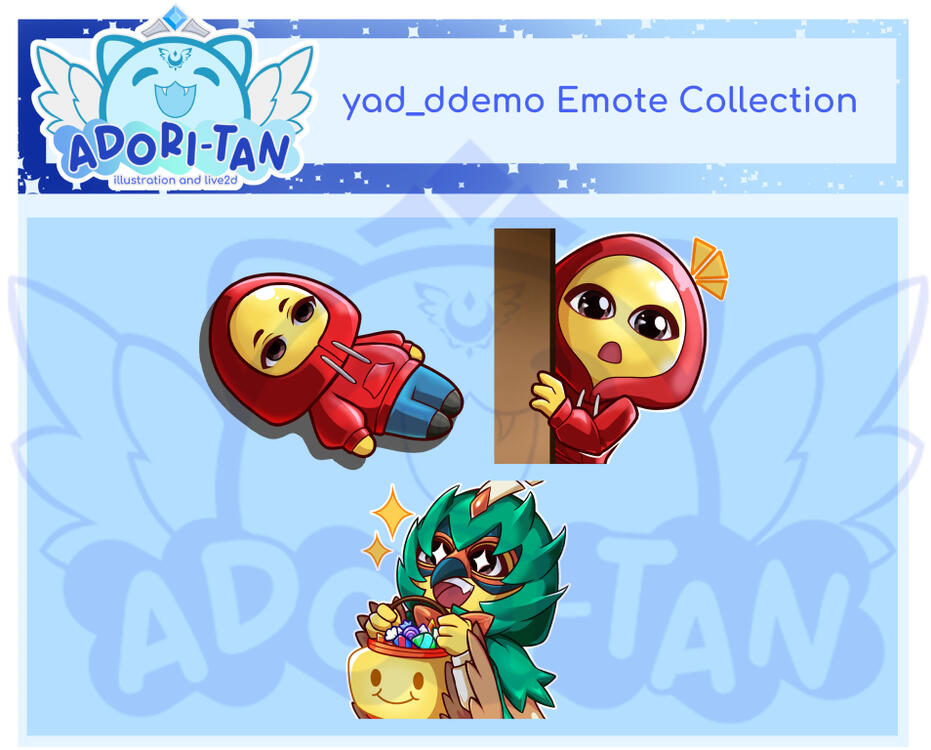 Character Emote Set - 2025 commission Character Emote Set - 2025 commission